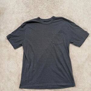 Dickies Men's Grey and Black T-shirt